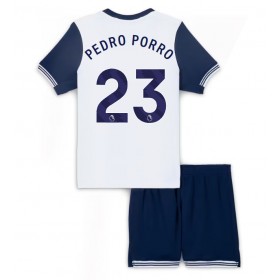 Tottenham Hotspur Pedro Porro #23 Heimtrikot 2024-25 Kurzarm (+ kurze hosen)